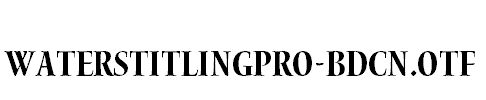WatersTitlingPro-BdCn