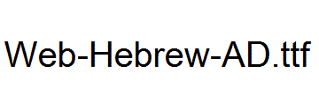 Web-Hebrew-AD