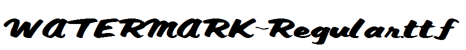 WATERMARK-Regular