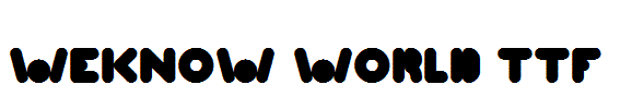 WEKNOW-WORLD