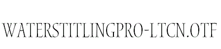 WatersTitlingPro-LtCn