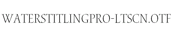 WatersTitlingPro-LtScn