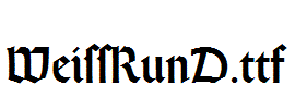 WeissRunD