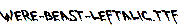 Were-Beast-Leftalic