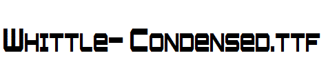 Whittle-Condensed