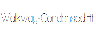 Walkway-Condensed