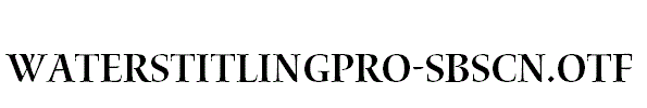 WatersTitlingPro-SbScn