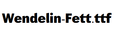 Wendelin-Fett