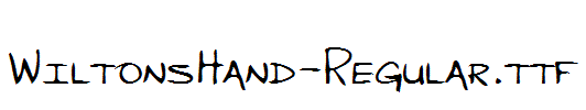WiltonsHand-Regular