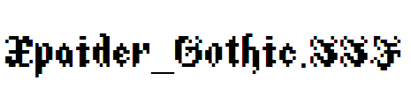 Xpaider_Gothic