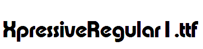 XpressiveRegular1