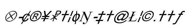 X-Cryption-Italic