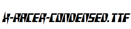 X-Racer-Condensed