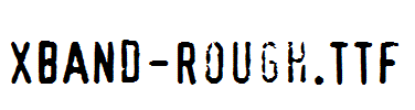 XBAND-Rough