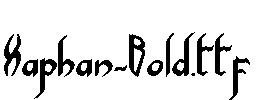 Xaphan-Bold