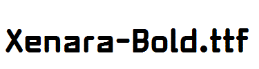 Xenara-Bold