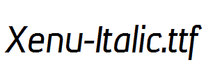 Xenu-Italic