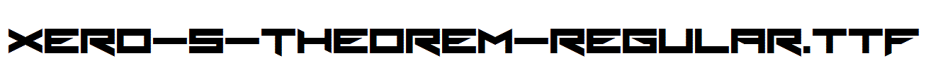 Xero-s-Theorem-Regular