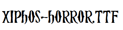 Xiphos-Horror