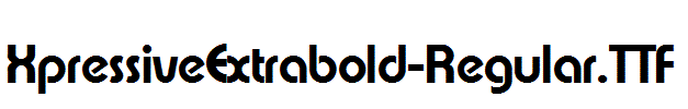 XpressiveExtrabold-Regular