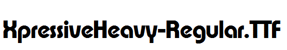 XpressiveHeavy-Regular