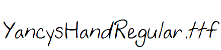 YancysHandRegular