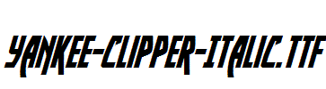 Yankee-Clipper-Italic