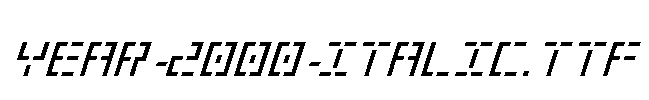 Year-2000-Italic