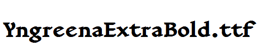 YngreenaExtraBold