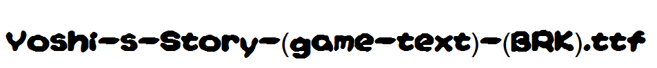 Yoshi-s-Story-(game-text)-(BRK)