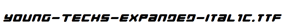 Young-Techs-Expanded-Italic
