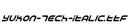 Yukon-Tech-Italic