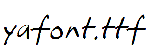 yafont