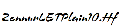 ZennorLETPlain10