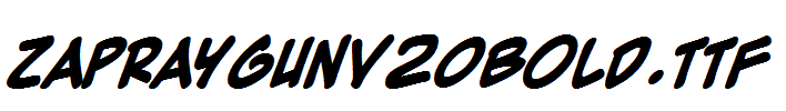 ZapRaygunV20Bold