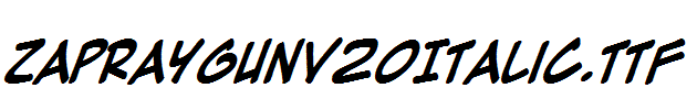 ZapRaygunV20Italic
