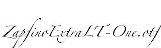ZapfinoExtraLT-One