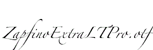 ZapfinoExtraLTPro