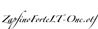 ZapfinoForteLT-One