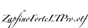 ZapfinoForteLTPro