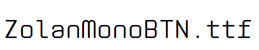 ZolanMonoBTN