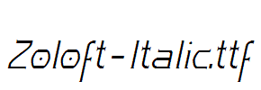 Zoloft-Italic