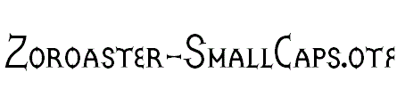 Zoroaster-SmallCaps