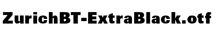 ZurichBT-ExtraBlack