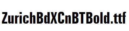 ZurichBdXCnBTBold