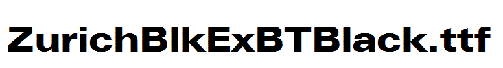 ZurichBlkExBTBlack