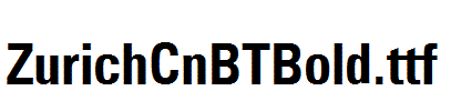 ZurichCnBTBold