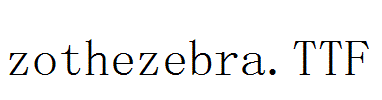 zothezebra